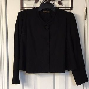 Olga Kvitko Black Vintage Draped Jacket